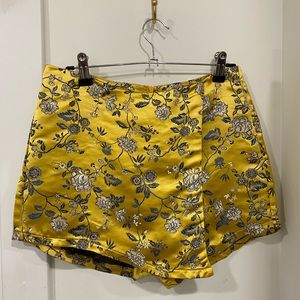 Superdown from Revolve Floral Brocade Skort